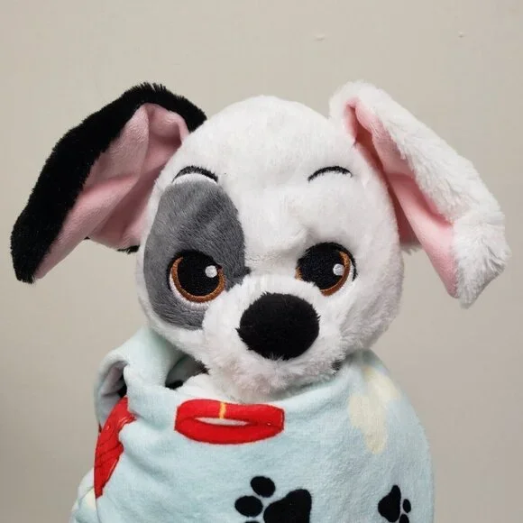 Disney Babies 101 Dalmatians Patch Dog with Pouch Stuffed Animal Plush - Picture 7 of 7